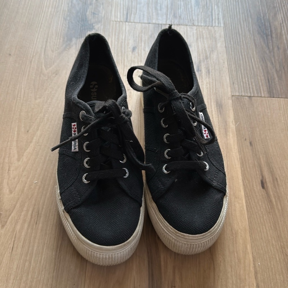 Superga platform shoes